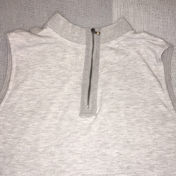 Loft gray high neck tank - Picture 3 of 4